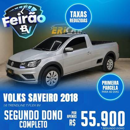VOLKSWAGEN SAVEIRO 1.6 MSI TRENDLINE CS 8V FLEX 2P MANUAL VOLKSWAGEN SAVEIRO 1.6 MSI TRENDLINE CS 8V FLEX 2P MANUAL